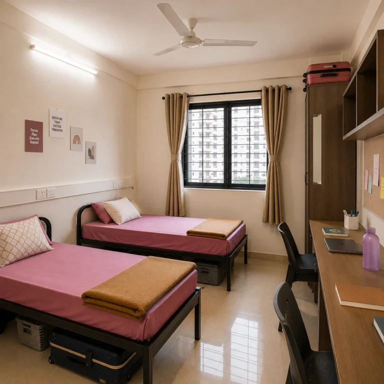 Four Sharing PG Room in JP Nagar